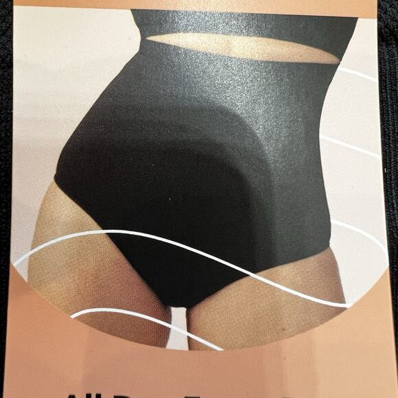 Shapermint All Day Every Day High-Waisted Shaper Panty Black XL/2XL NEW Tummy - Picture 4 of 8